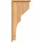 Ekena Millwork Monterey Smooth Corbel w/Backplate, Western Red Cedar, 5 1/2"W x 14"D x 30"H COR06X14X30MON01SWR - alternate 3
